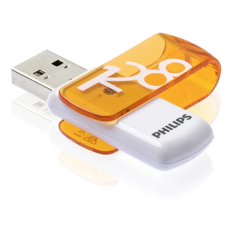Pendrive Philips USB 2.0 128GB Vivid Edition Sunrise Orange