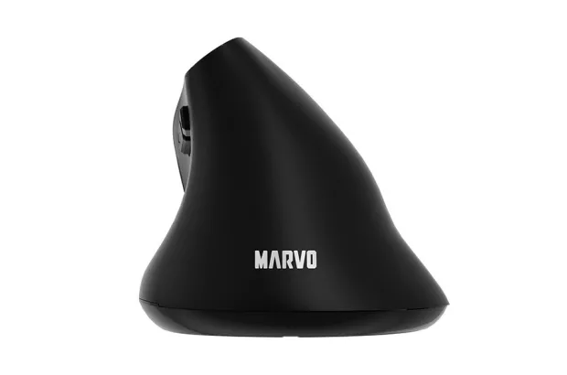 Mysz Pionowa Bezprzewodowa BT+2,4GHz Marvo HIPO 1600DPI sensor optyczny czarna