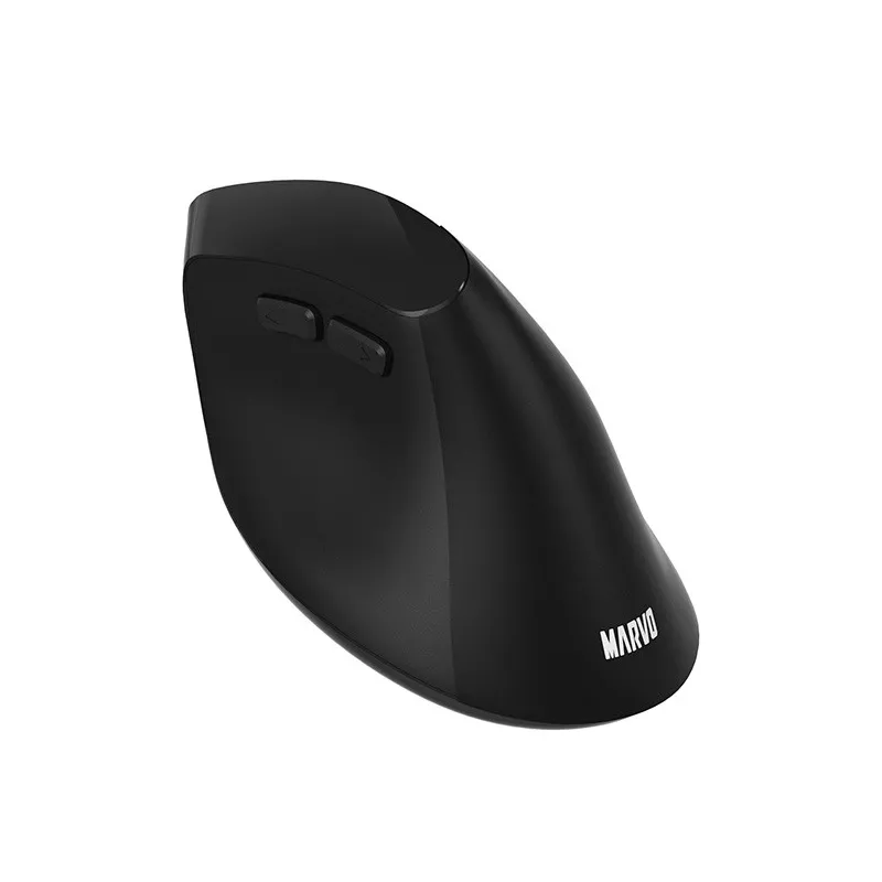 Mysz Pionowa Bezprzewodowa BT+2,4GHz Marvo HIPO 1600DPI sensor optyczny czarna