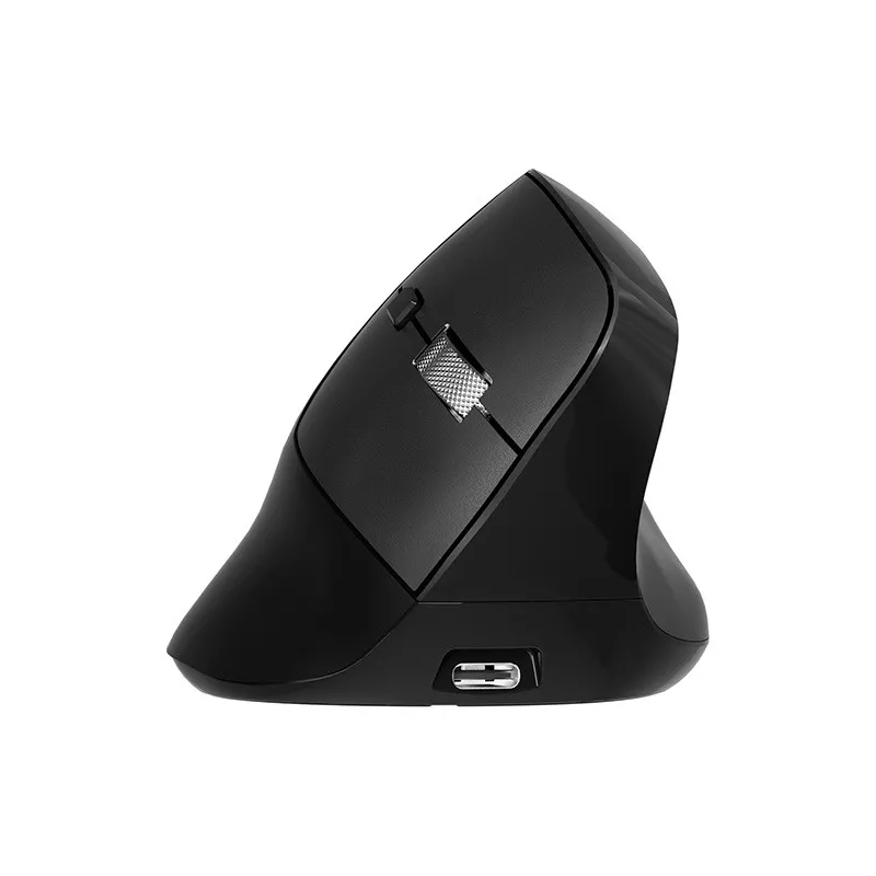 Mysz Pionowa Bezprzewodowa BT+2,4GHz Marvo HIPO 1600DPI sensor optyczny czarna