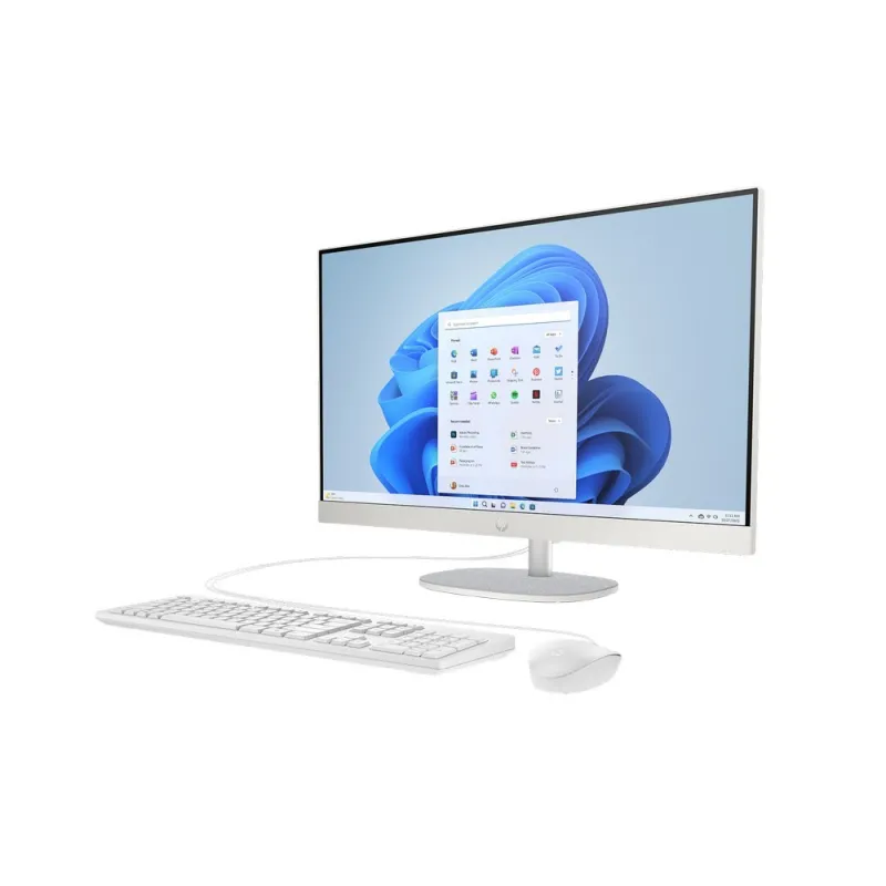 Komputer HP All-in-One 27-cr0010ne / B12CGEA / Intel i7 / 16GB / 1TB / Iris Xe / FHD / Dotyk / Win 11 Pro / Biały