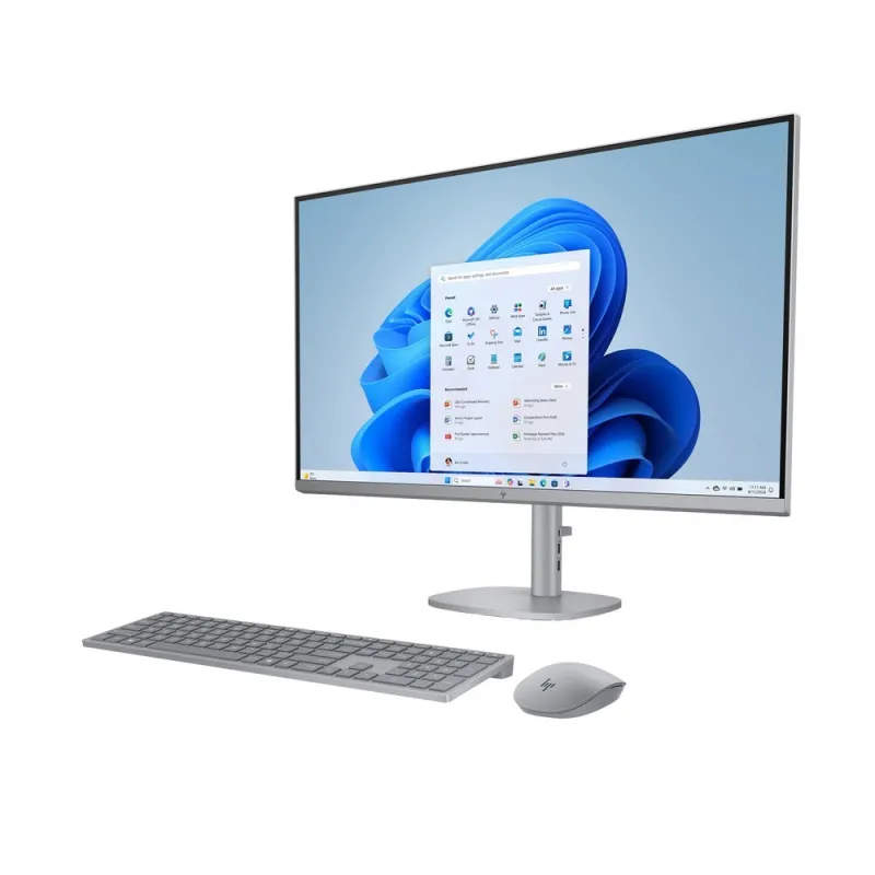 Komputer OmniStudio X AiO 32-c0002na / A9DM3EA / Ultra 7 / 16GB / 1TB / Intel ARC / 4k / Win 11 Pro / Srebrny