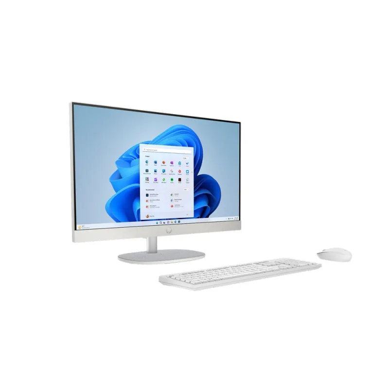 Komputer AiO HP 24-cr0048na / BN4P4EA / Intel i5 / 16GB / 1TB / Intel Iris Xe / FullHD / Win 11 Pro / Biały