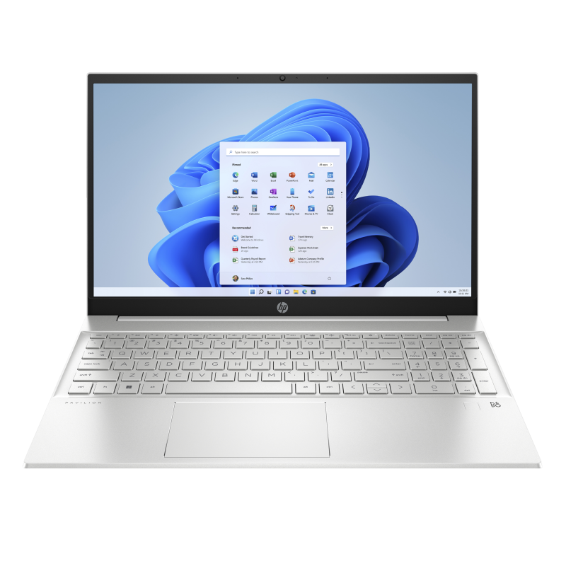 Laptop HP Pavilion 15-eg0035ur / 2P1N9EA / Intel Core i5 / 8GB / SSD 256GB / Intel Xe / FullHD / FreeDos / Srebrny