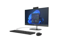Komputer All-In-One HP ProOne 240 G10 / 9H6E5ET / Intel i5 / 8GB / 512GB / Iris Xe / FullHD / FreeDOS / Czarny