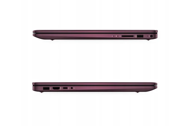 Laptop HP 17-cp0007ds / 601S7UA / AMD Ryzen 3 / 16GB / SSD 512GB / AMD Radeon / HD+ / Dotyk / Win 11 / Fioletowy