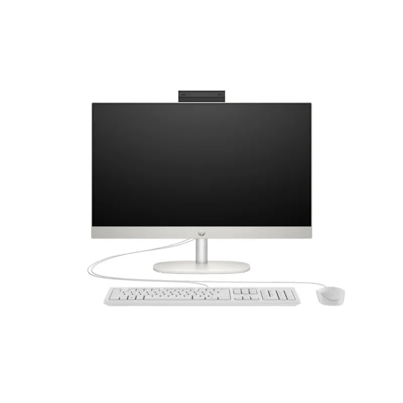 Komputer All-In-One HP ProOne 240 G10 / 937L8EA / Intel i5 / 8GB / 256GB / Iris Xe / FullHD / Win 11 Pro / Biały