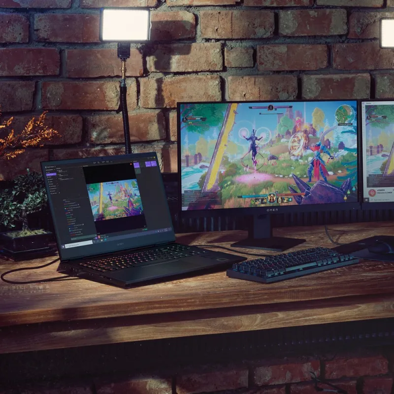 Laptop Gamingowy HP Omen 17-ck2390nd / 833P1EA / Intel i9 / 32GB / 2TB / RTX 4090 / QHD / Win 11 / Czarny