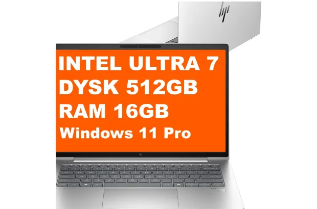 Laptop Biznesowy HP EliteBook 640 G11 / A23JGEA / Ultra 7 / 16GB / 512GB / Intel Graphics / WUXGA / Win 11 Pro / Srebrny