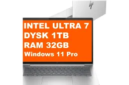 Laptop Biznesowy HP Elitebook 640 G11 / A37VXET / Ultra 7 / 32GB / 1TB / WUXGA / Intel ARC / Win 11 Pro / Srebrny