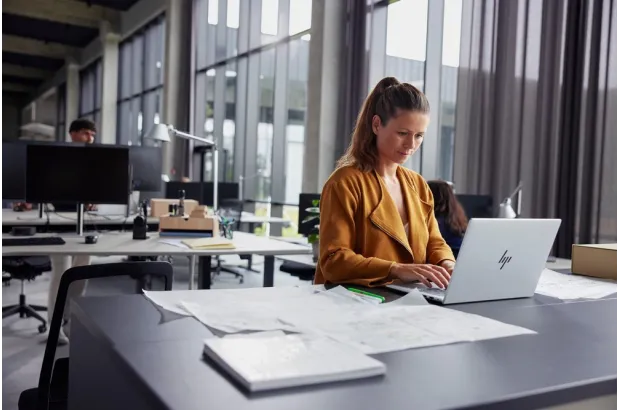 Laptop Biznesowy HP EliteBook 645 G11 / BF5Z7EC / Ryzen 5 / 32GB / 512GB / AMD Radeon / WUXGA / WWAN / Win 11 Pro / Srebrny