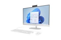 Komputer HP AiO 27-cr0014ne / B12CLEA / Intel i5 / 8GB / 512GB / Iris Xe / FullHD / Dotyk / FreeDOS / Biały