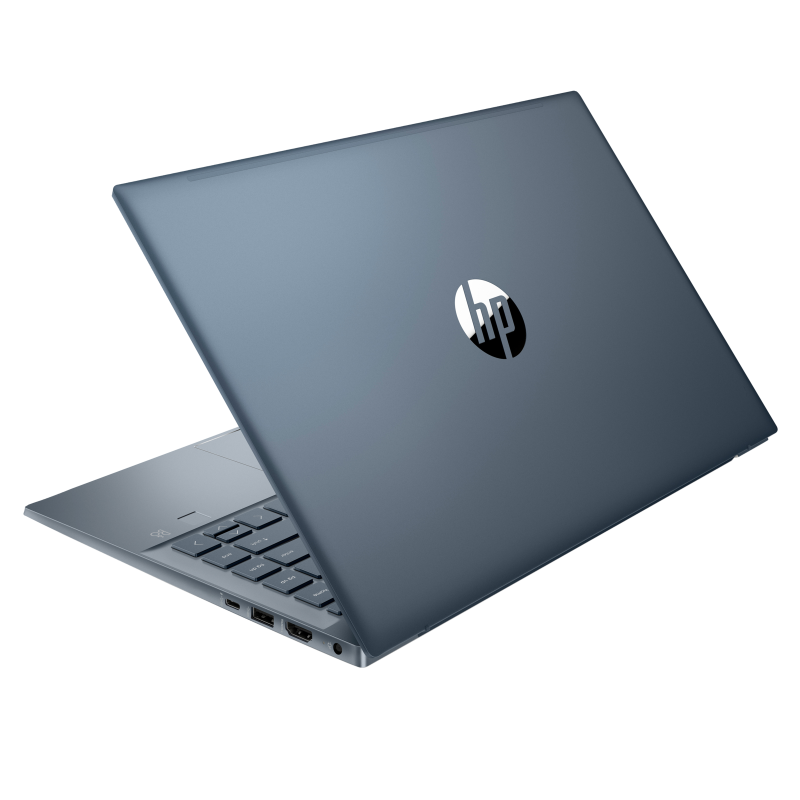 Laptop HP Pavilion 14-ec0001ur / 5D5B9EAR / AMD Ryzen 7 / 16GB / 1TB SSD / AMD Radeon / FullHD / Win 11 / Niebieski