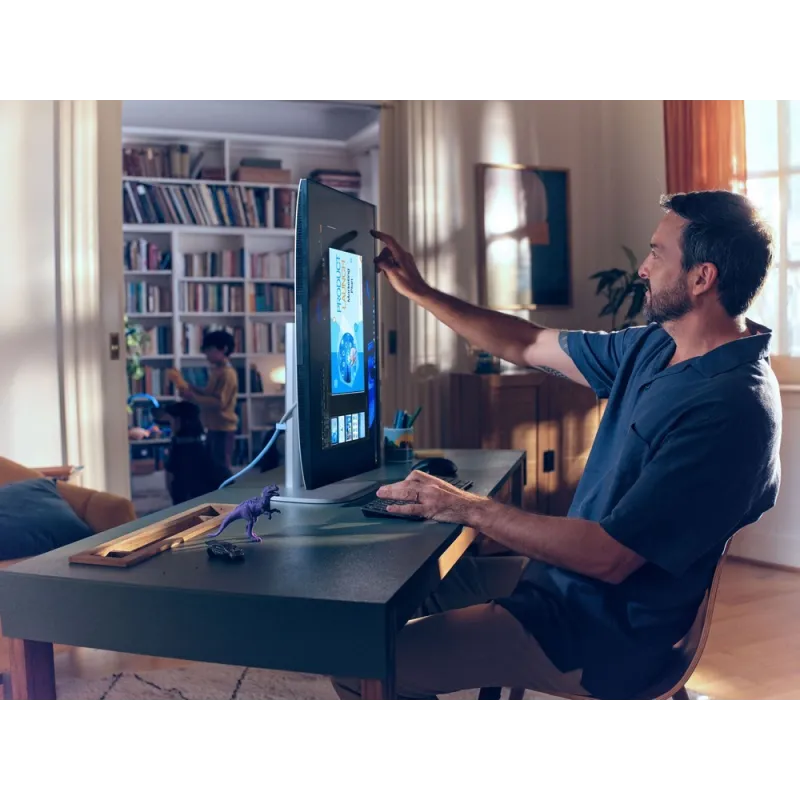 Komputer AiO HP EliteStudio 8 G1i 27" / A55S7ET / Ultra 7 / 16GB / 512GB / Intel Graphics / QHD / Win 11 Pro / Srebrny