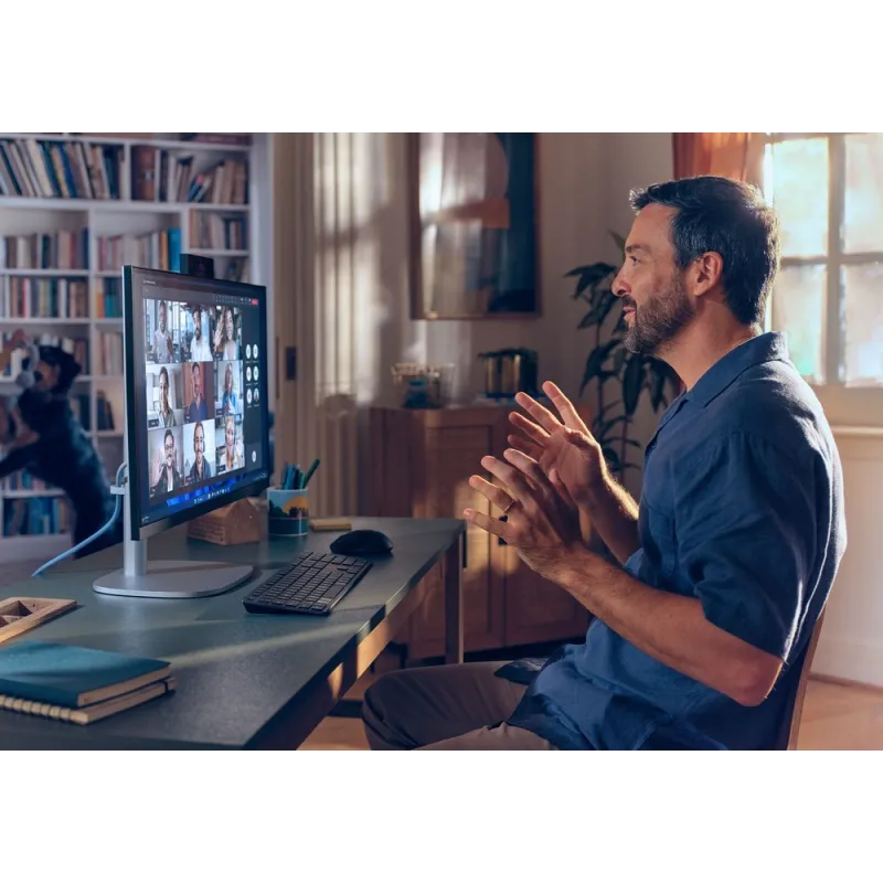 Komputer AiO HP EliteStudio 8 G1i 27" / A55S7ET / Ultra 7 / 16GB / 512GB / Intel Graphics / QHD / Win 11 Pro / Srebrny