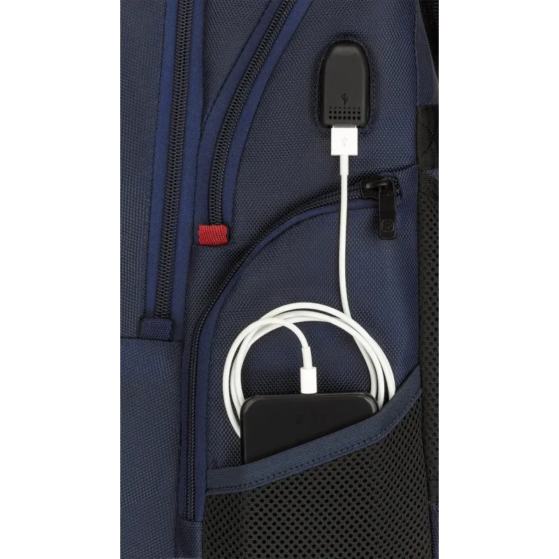 Plecak biznesowy na laptopa 14-16" Wenger Pegasus Deluxe 25 L z portem USB (653529)