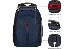Plecak biznesowy na laptopa 14-16" Wenger Pegasus Deluxe 25 L z portem USB (653529)