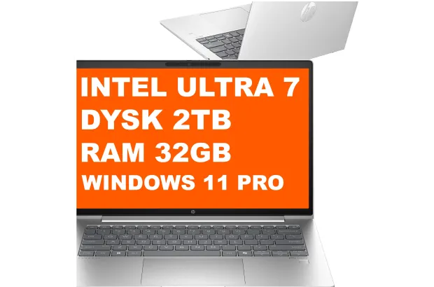 Laptop Biznesowy HP Probook 440 G11 / A3RN5UA / Ultra 7 / 32GB / 2TB / Intel Graphics / 2k / Win 11 Pro / Srebrny