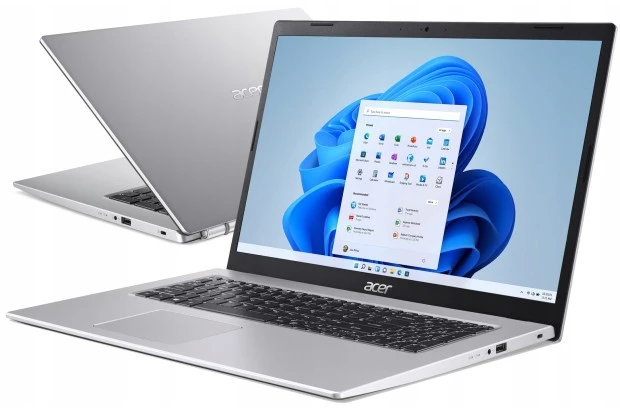 Laptop Acer Aspire 3 A317 / NX.A6TAA.005 / Intel N6000 / 16GB / SSD 512GB / Intel UHD / FullHD / Win 11 / Srebrny