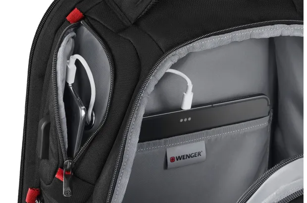 Plecak gamingowy miejski z kieszenią na laptopa do 17,3" oraz tablet do 12" Wenger PlayerOne (611650)