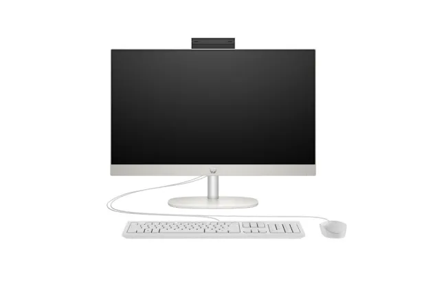 Komputer All-In-One HP ProOne 240 G10 / 623N6ET / Intel i5 / 8GB / 512GB / Iris Xe / FullHD / Win 11 Pro / Biały