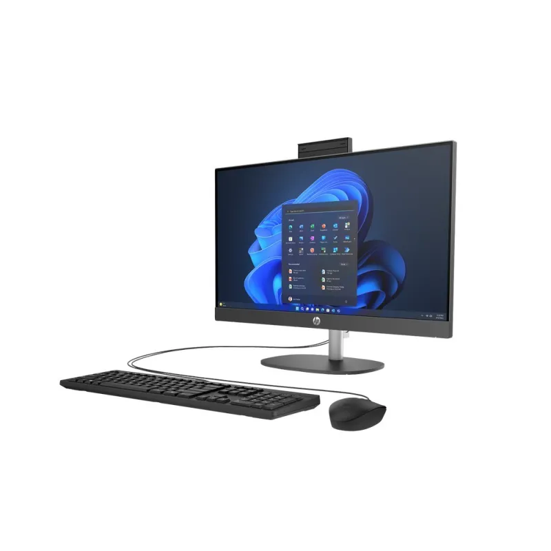 Komputer All-In-One HP ProOne 240 G10 / 998K8ET / Intel i5 / 16GB / 1TB / Iris Xe / FullHD / Win 11 Pro / Czarny