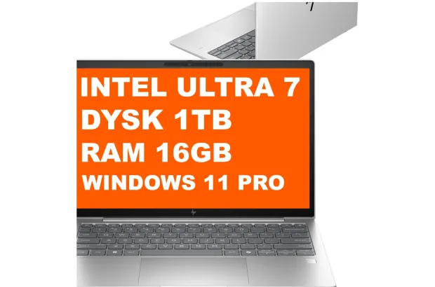 Laptop Biznesowy HP EliteBook 6 G1i 13" / C8KL8EA / Ultra 7 / 16GB / 1TB / Intel Graphics / WUXGA / Win 11 Pro / Srebrny