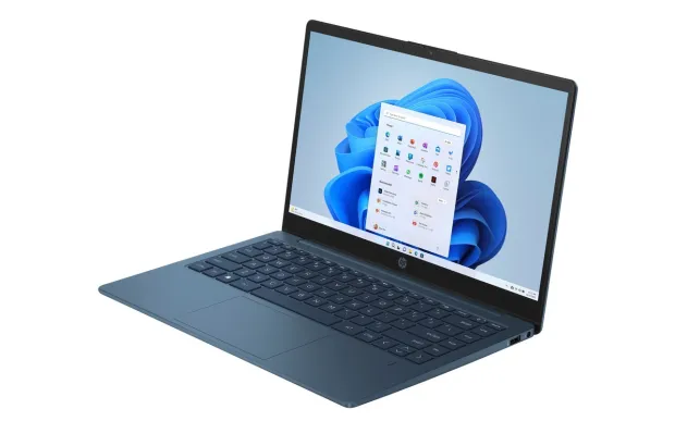 HP Laptop 14-ep2012wm / B5WX5UA / Intel N150 / 4GB / 128GB UFS / Intel UHD / HD / Win 11 / Niebieski