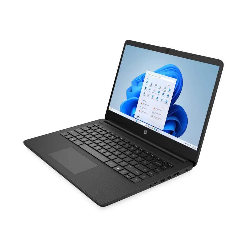 Laptop HP 14-dq0020nr / 47X75UA / Intel N / 8GB / 64GB eMMC + 64GB SD / Intel UHD 600 / HD / Win 11 / Czarny