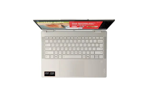 Laptop Lenovo Yoga 7 2w1 14AKP10 / 83JR0002US / Ryzen AI 5 / 16GB / 512GB / Radeon / WUXGA / OLED / Win 11 / Srebrny