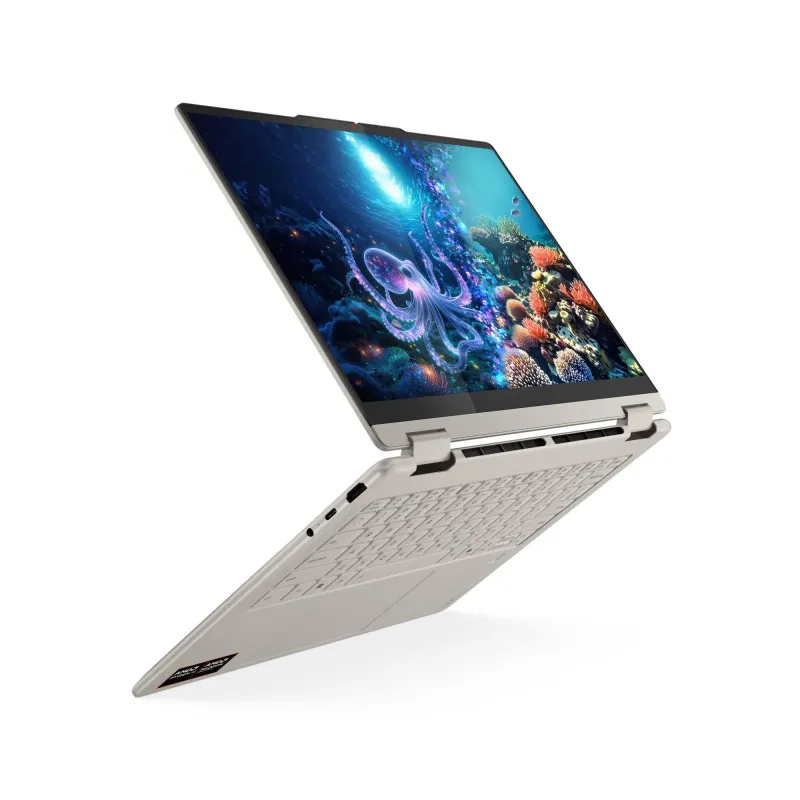 Laptop Lenovo Yoga 7 2w1 14AKP10 / 83JR0002US / Ryzen AI 5 / 16GB / 512GB / Radeon / WUXGA / OLED / Win 11 / Srebrny