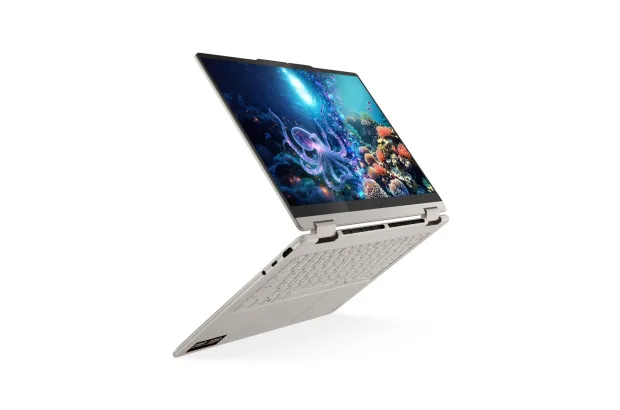 Laptop Lenovo Yoga 7 2w1 14AKP10 / 83JR0002US / Ryzen AI 5 / 16GB / 512GB / Radeon / WUXGA / OLED / Win 11 / Srebrny