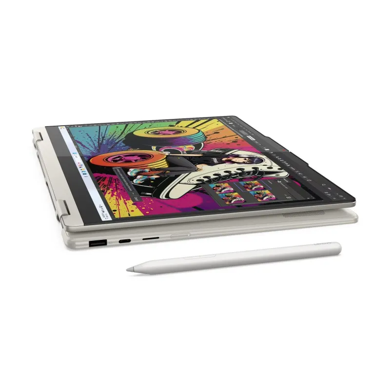 Laptop Lenovo Yoga 7 2w1 14AKP10 / 83JR0002US / Ryzen AI 5 / 16GB / 512GB / Radeon / WUXGA / OLED / Win 11 / Srebrny