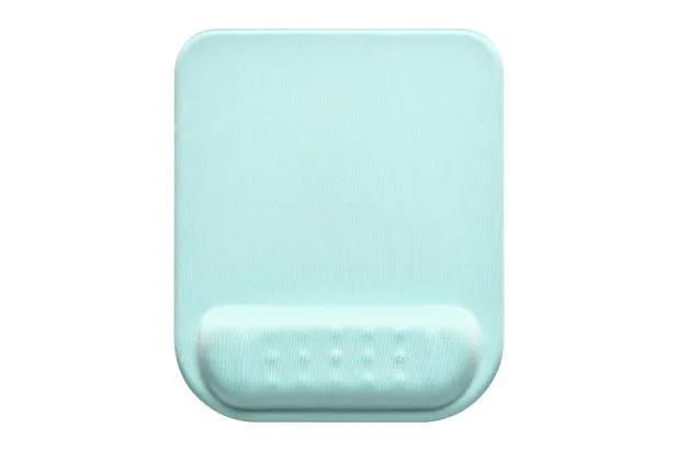 Podkładka pod mysz i nadgarstek z pianką memory Powerton ERGO PASTEL EDITION miętowa