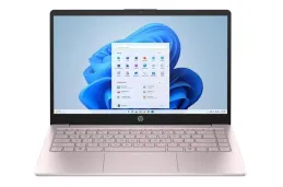 Laptop HP 14-ep2011wm / B5VU3UA / Intel N / 16GB / 128GB UFS / Intel UHD / HD / Mysz / Podkładka / Win 11 / Różowy