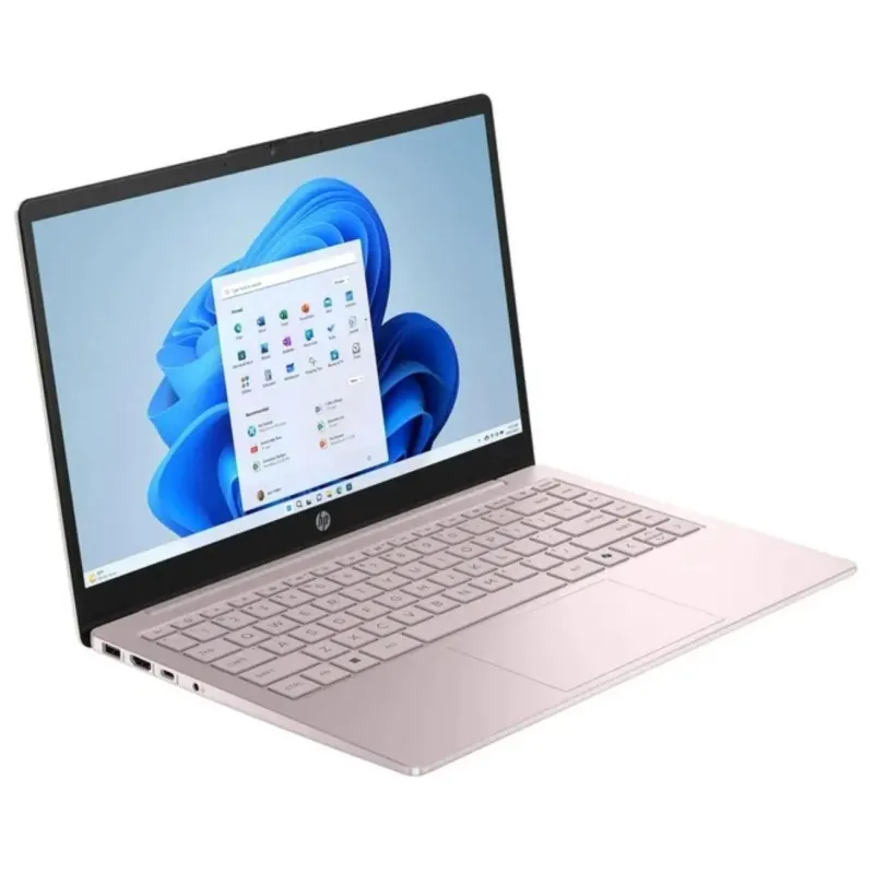 Laptop HP 14-ep2011wm / B5VU3UA / Intel N / 16GB / 128GB UFS / Intel UHD / HD / Mysz / Podkładka / Win 11 / Różowy