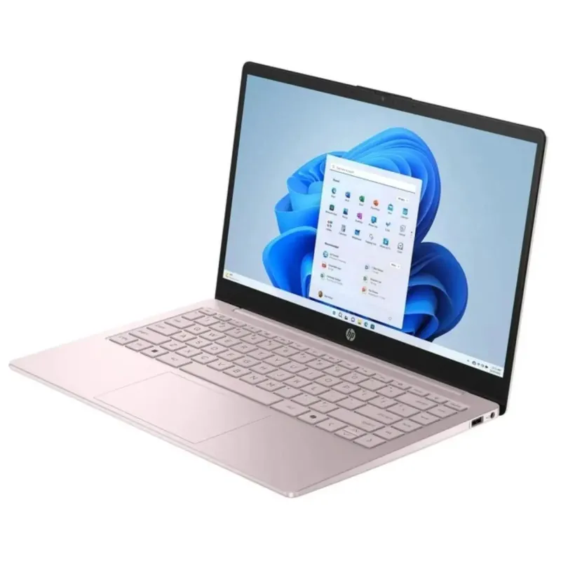 Laptop HP 14-ep2011wm / B5VU3UA / Intel N / 16GB / 128GB UFS / Intel UHD / HD / Mysz / Podkładka / Win 11 / Różowy