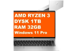 HP ProBook 445 G10 / 70Z72AV / Ryzen 3 / 32GB / 1TB / Radeon / FullHD / Dotyk / Win 11 Pro / Srebrny