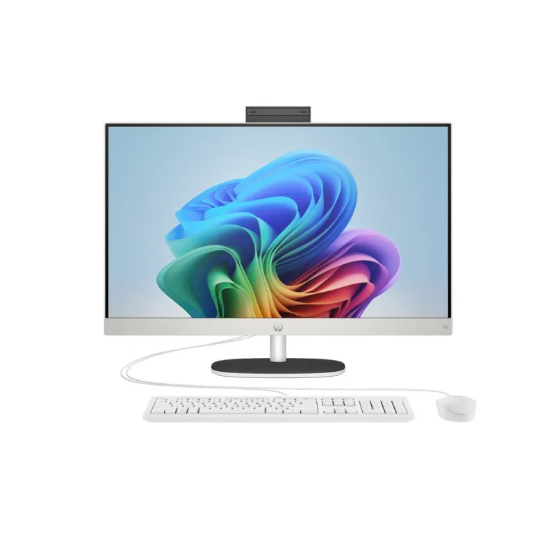 Komputer AiO HP 27-ct2000ns / B98JPEA / Ryzen AI 7 / 16GB / 1TB / AMD Radeon / FullHD / Win 11 / Biały