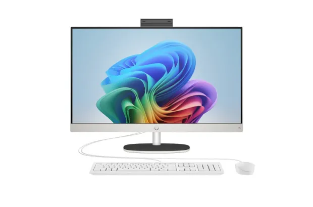 Komputer AiO HP 27-ct2000ns / B98JPEA / Ryzen AI 7 / 16GB / 1TB / AMD Radeon / FullHD / Win 11 / Biały