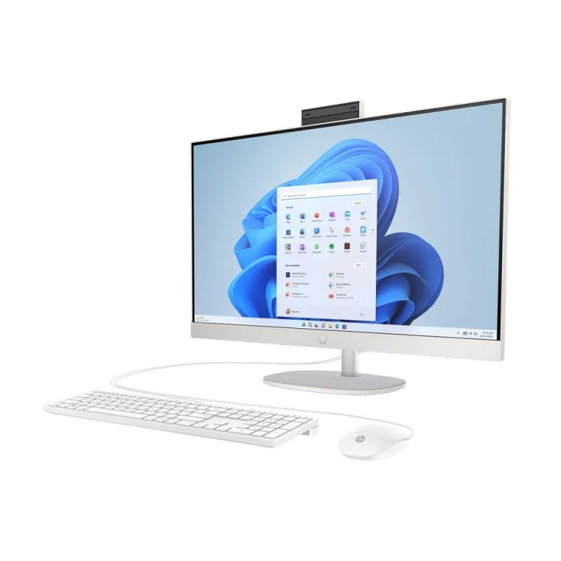Komputer All-In-One HP 27-cr2009ns / BV1S1EA / Ultra 5 / 16GB / 1TB / Intel UHD / FullHD / Win 11 / Biały