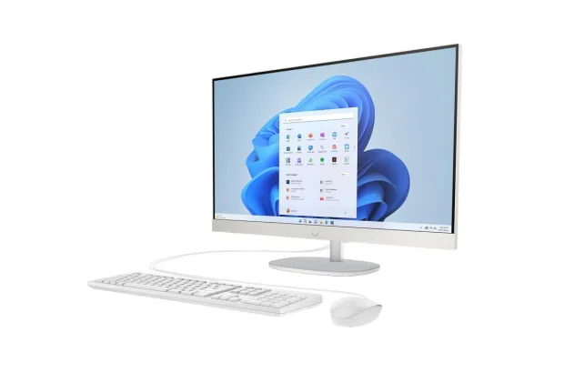 Komputer All-In-One HP 27-cr2009ns / BV1S1EA / Ultra 5 / 16GB / 1TB / Intel UHD / FullHD / Win 11 / Biały