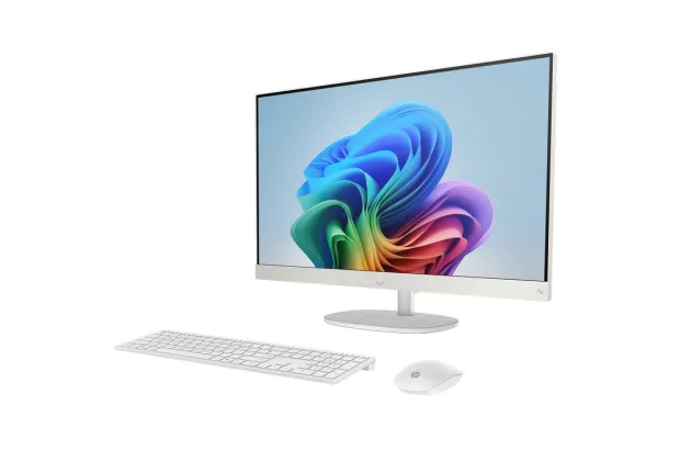 Komputer All-In-One HP 27-ct2002ns / C3VY6EA / Ryzen AI 7 / 32GB / 1TB / AMD Radeon / FullHD / Win 11 / Biały