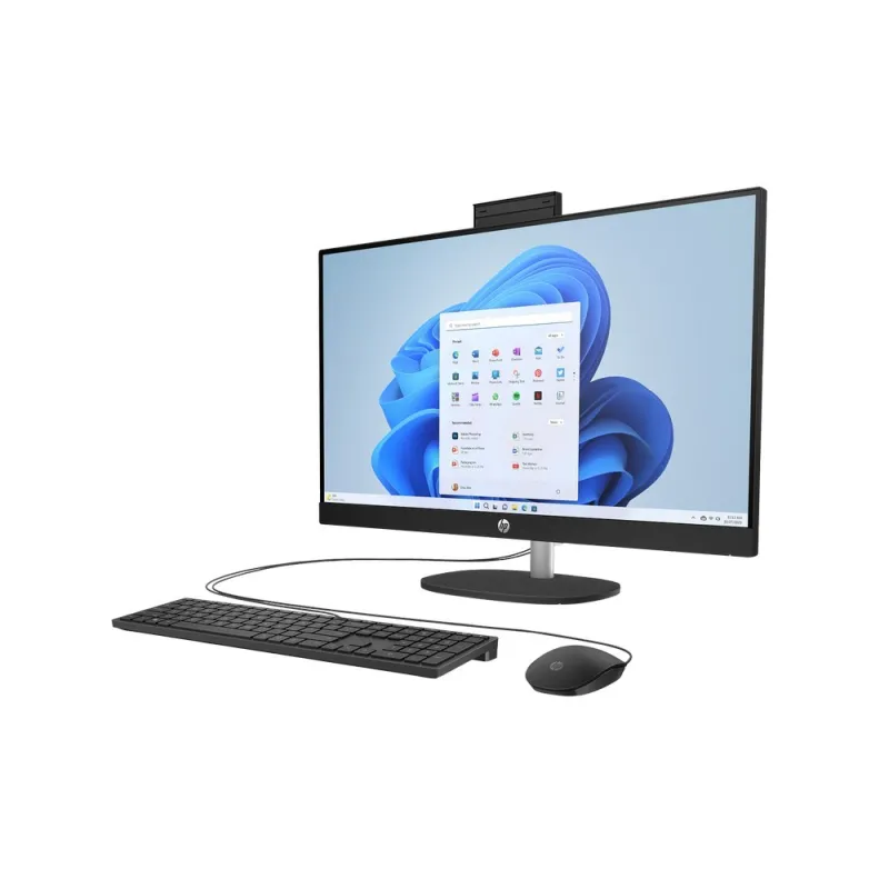 Komputer All-In-One HP 27-cr0037na / A4GN4EA / Ryzen 7 / 16GB / 1TB / AMD / Radeon / FullHD / Win 11 / Czarny