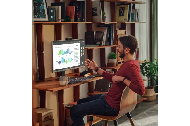 Komputer All-In-One HP OmniStudio X 27-cs0002na / A9DN1EA / Ultra 5 / 16GB / 1TB / Intel Arc / 4K UHD / Win 11 / Srebrny