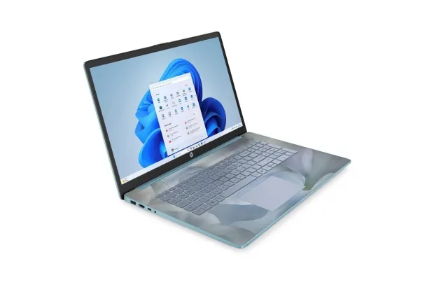 Laptop HP 17-cn3145ds / BK1C4UA / Intel N100 / 16GB / 128+512GB / Intel UHD / HD+ / Dotyk / Mysz / Podkładka / Win11 / Niebieski