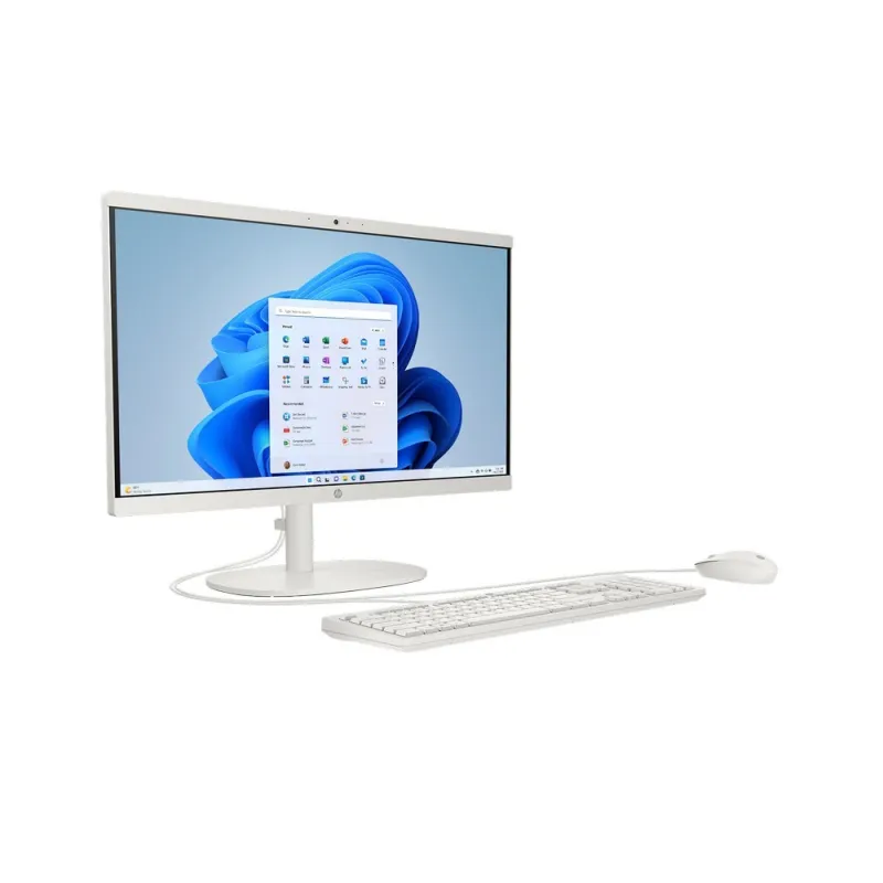 Komputer All-In-One HP 22-dg0005na / A23WNEA / Core i3 / 8GB / 256GB / Intel UHD / FullHD / Win 11 / Biały
