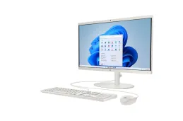 Komputer All-In-One HP 22-dg0005na / A23WNEA / Core i3 / 8GB / 256GB / Intel UHD / FullHD / Win 11 / Biały