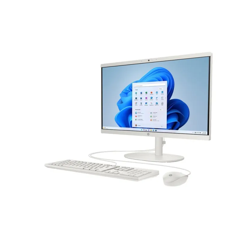 Komputer All-In-One HP 22-dg0005na / A23WNEA / Core i3 / 8GB / 256GB / Intel UHD / FullHD / Win 11 / Biały