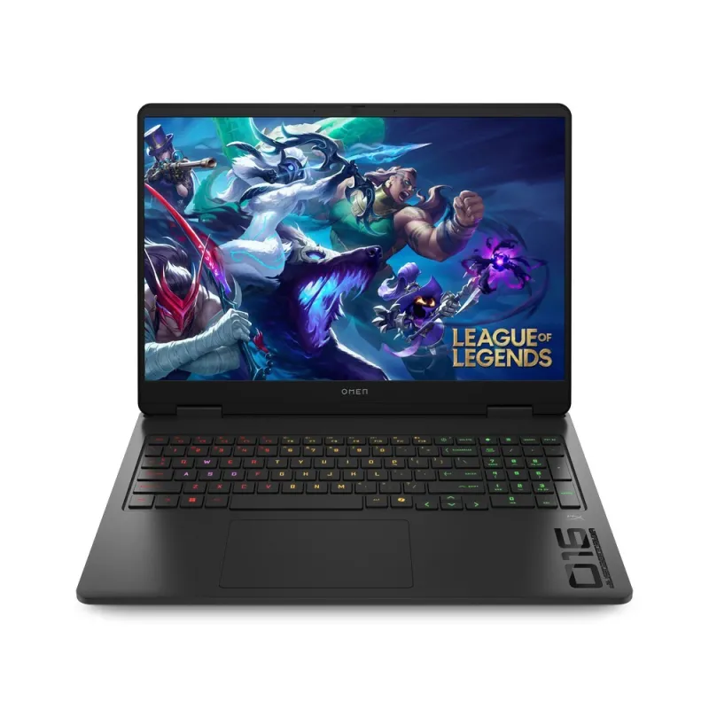 Laptop Gamingowy HP OMEN 16-am0025nw / C6RU6EA / Core 5 / 24GB / 512GB / RTX 5050 / 2k / Win 11 Pro / Czarny
